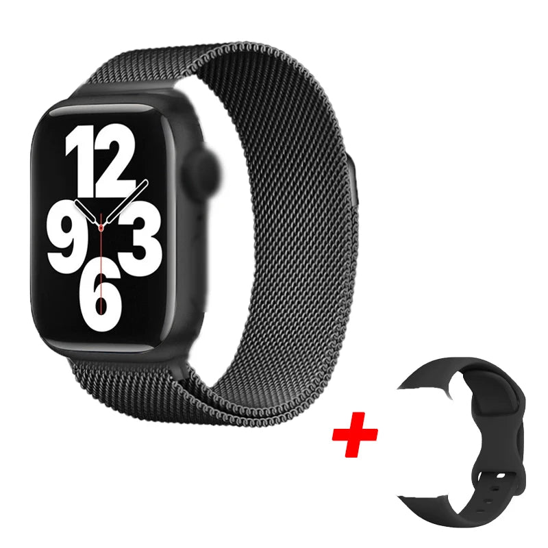 I10 Pro Max Smartwatch Metal Strap Fitness Tracker