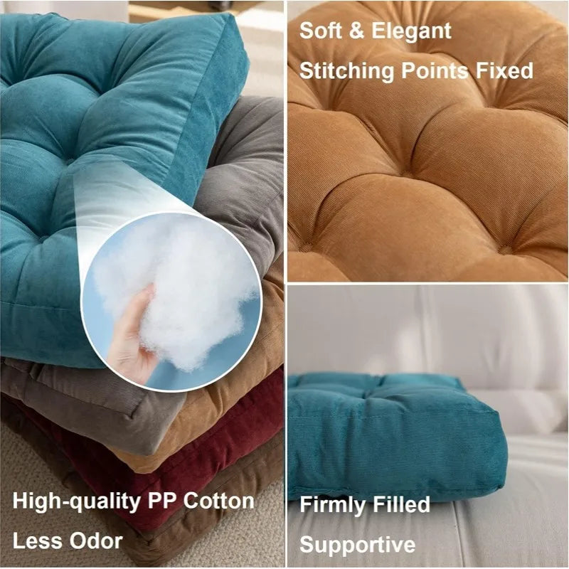 Square Floor Seating Cushion Pillow