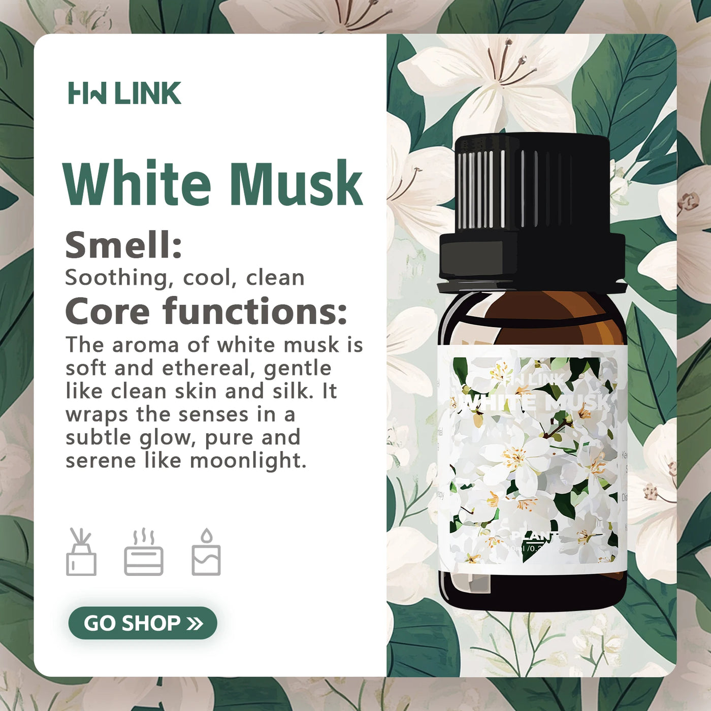 White Musk Essential Oil 10ml