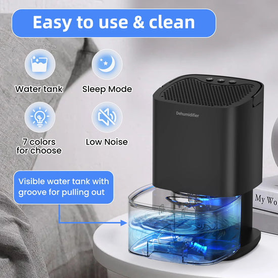 Portable 1000ml Home Dehumidifier