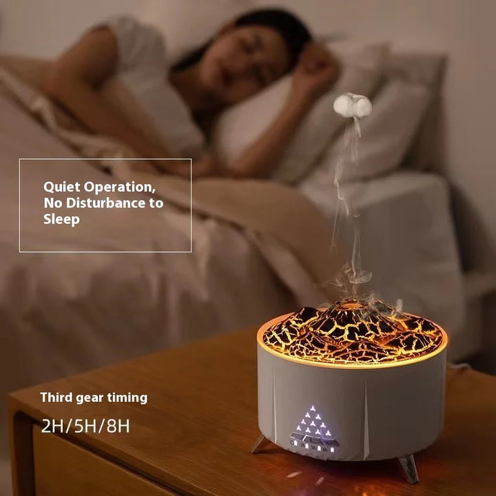 Volcanic Lava Flame Aromatherapy Humidifier