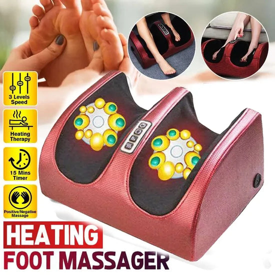 Electric Heated Shiatsu Foot Massager