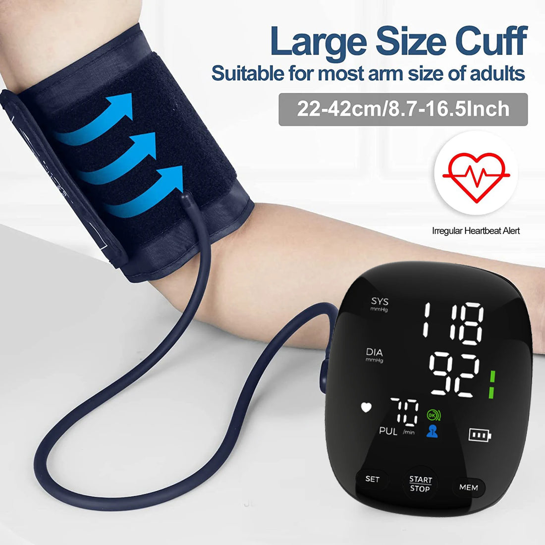 Kingclinic Digital LED Blood Pressure Monitor