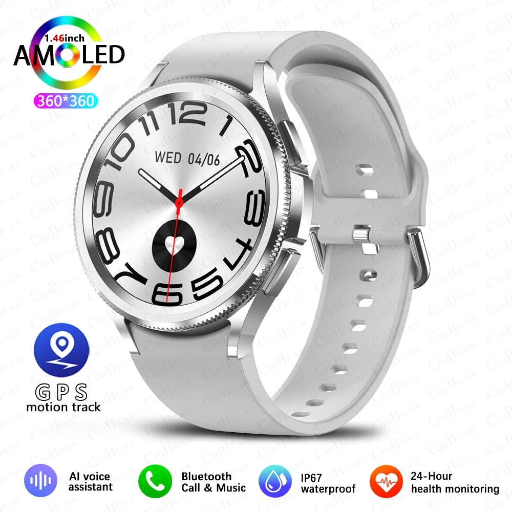 Watch 6 Classic Smartwatch 2025 – Bluetooth Call