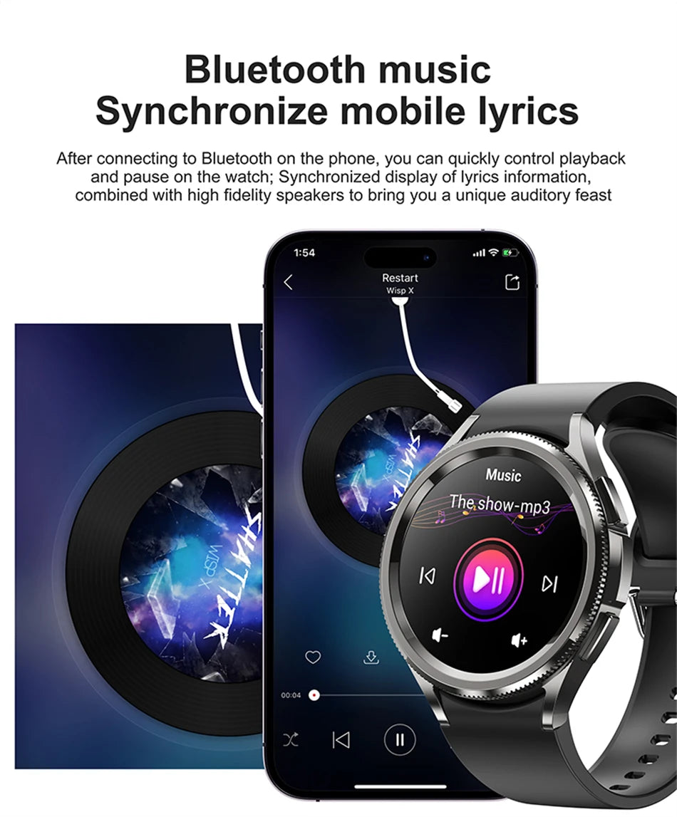 Watch 6 Classic Smartwatch 2025 – Bluetooth Call