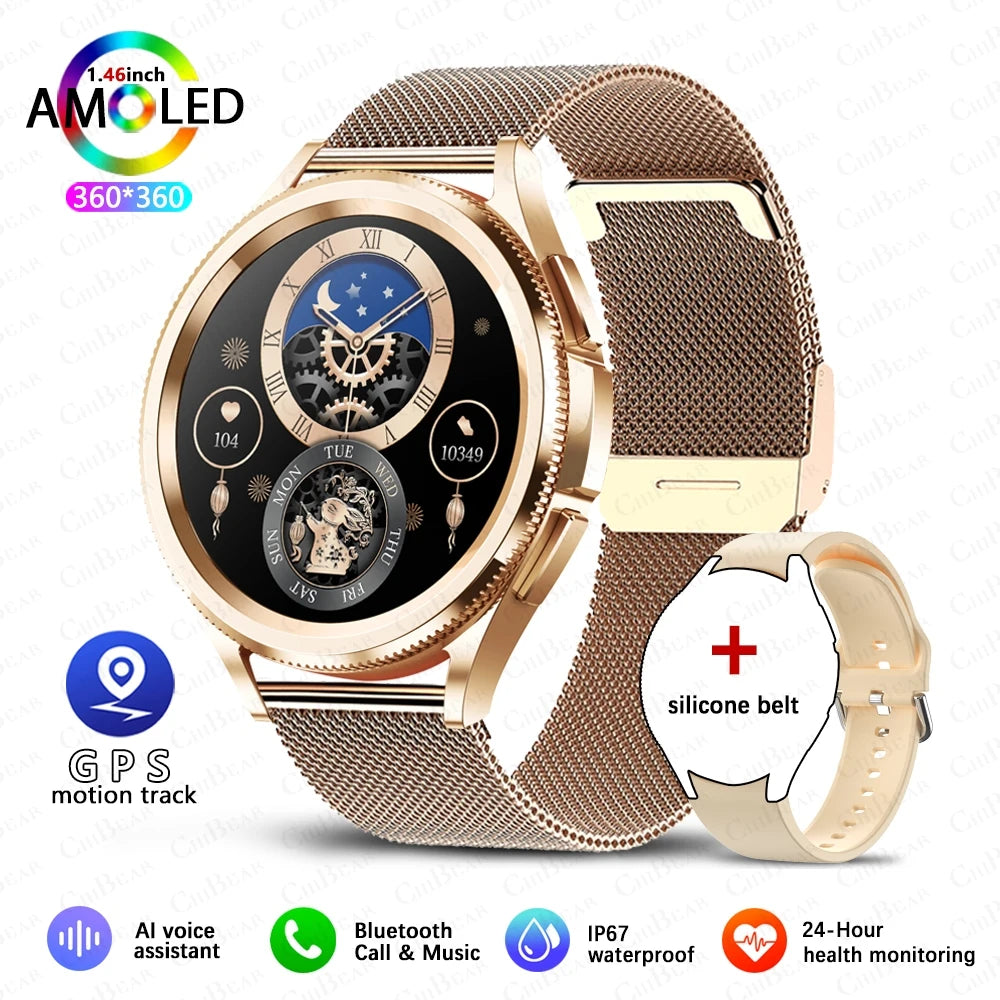 Watch 6 Classic Smartwatch 2025 – Bluetooth Call