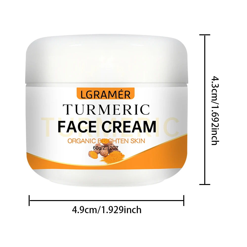 Turmeric Whitening Face Cream Anti-Wrinkle Moisturizer