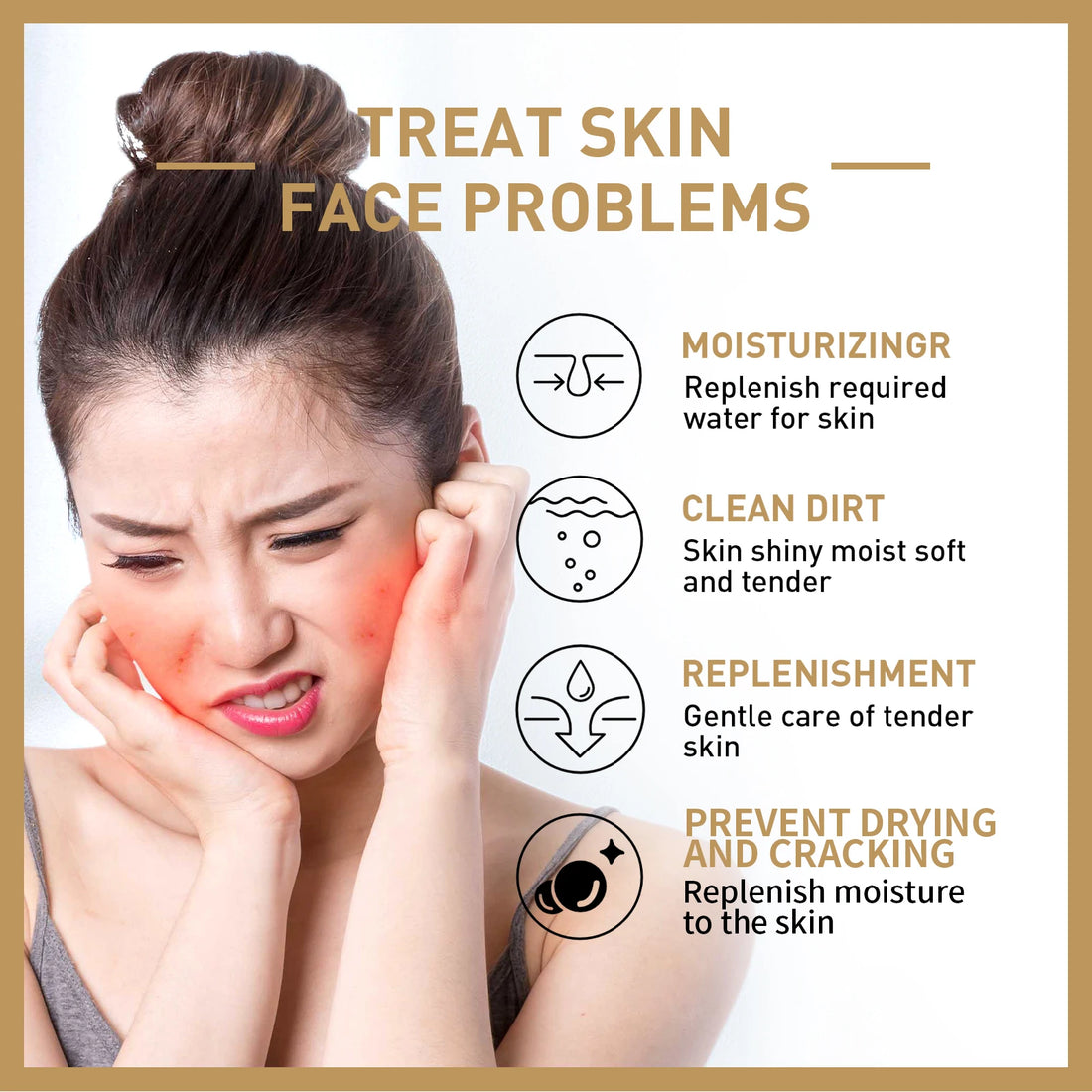 Rice Facial Toner 150ml Brightening Moisturizing Skin Care