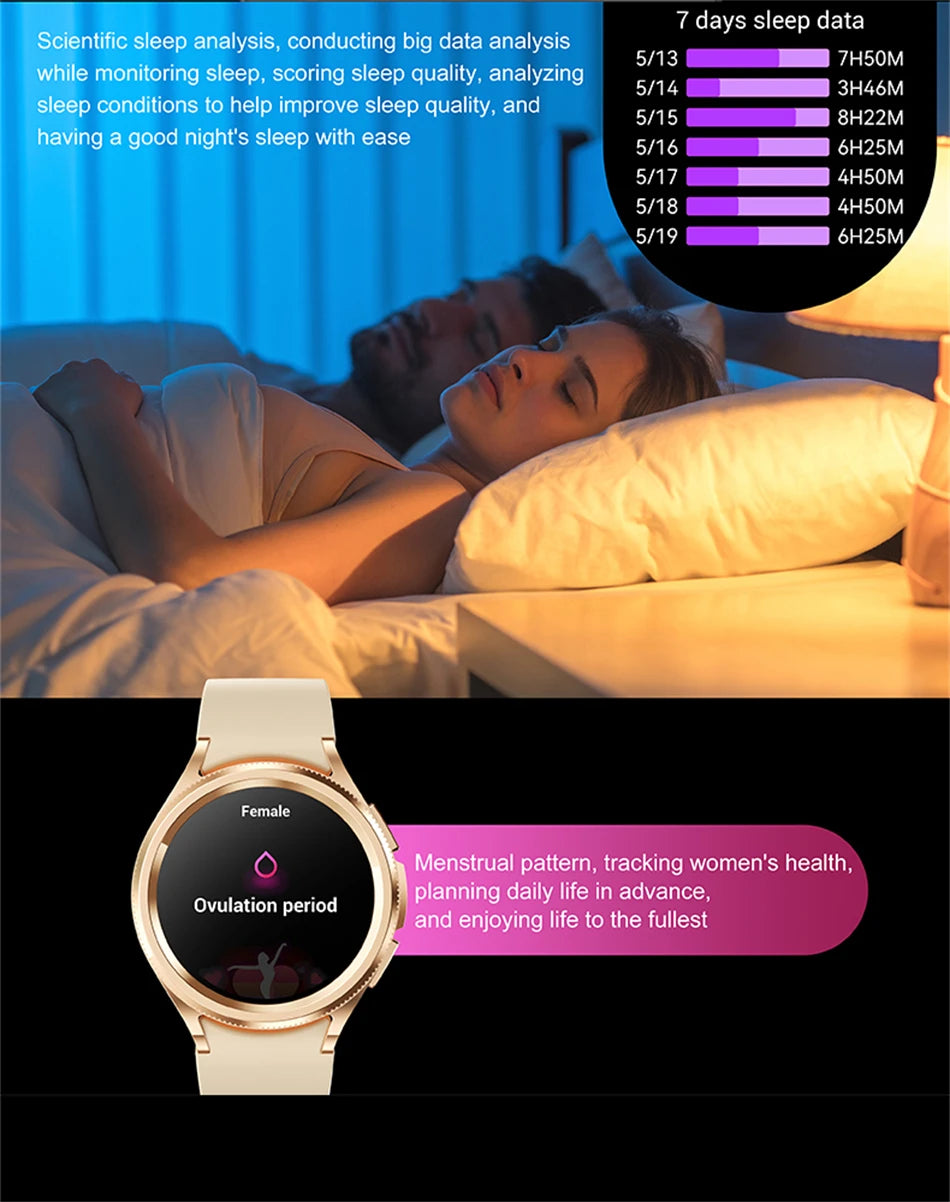 Watch 6 Classic Smartwatch 2025 – Bluetooth Call