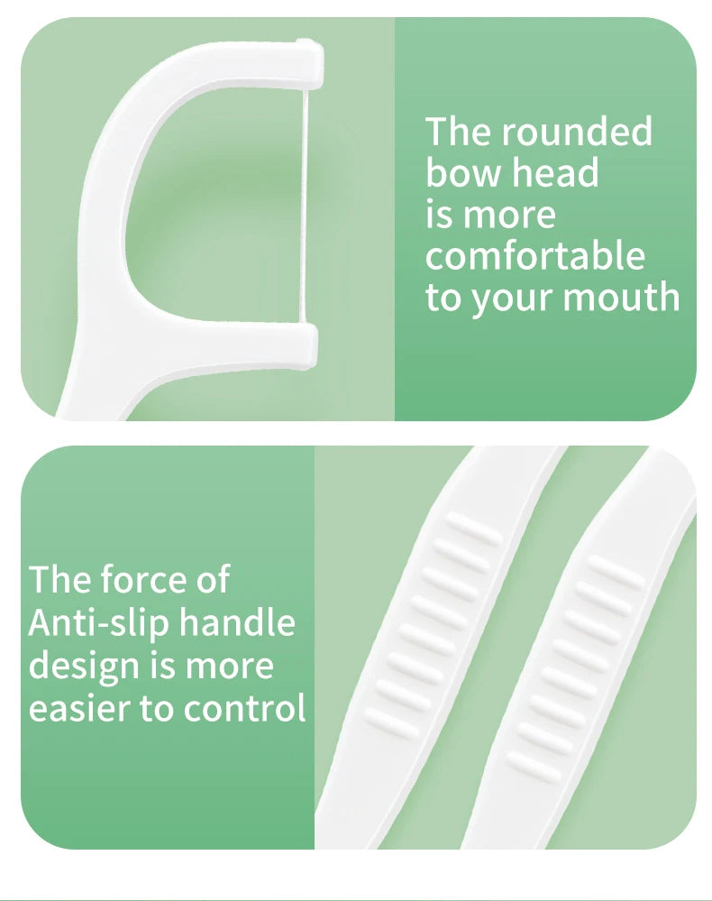 Dental Floss Sticks Oral Care Set