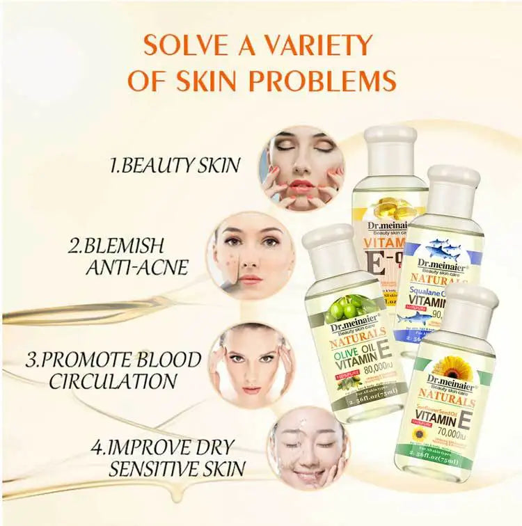Vitamin E Face Essence Oil Whitening Anti-Aging 75ml