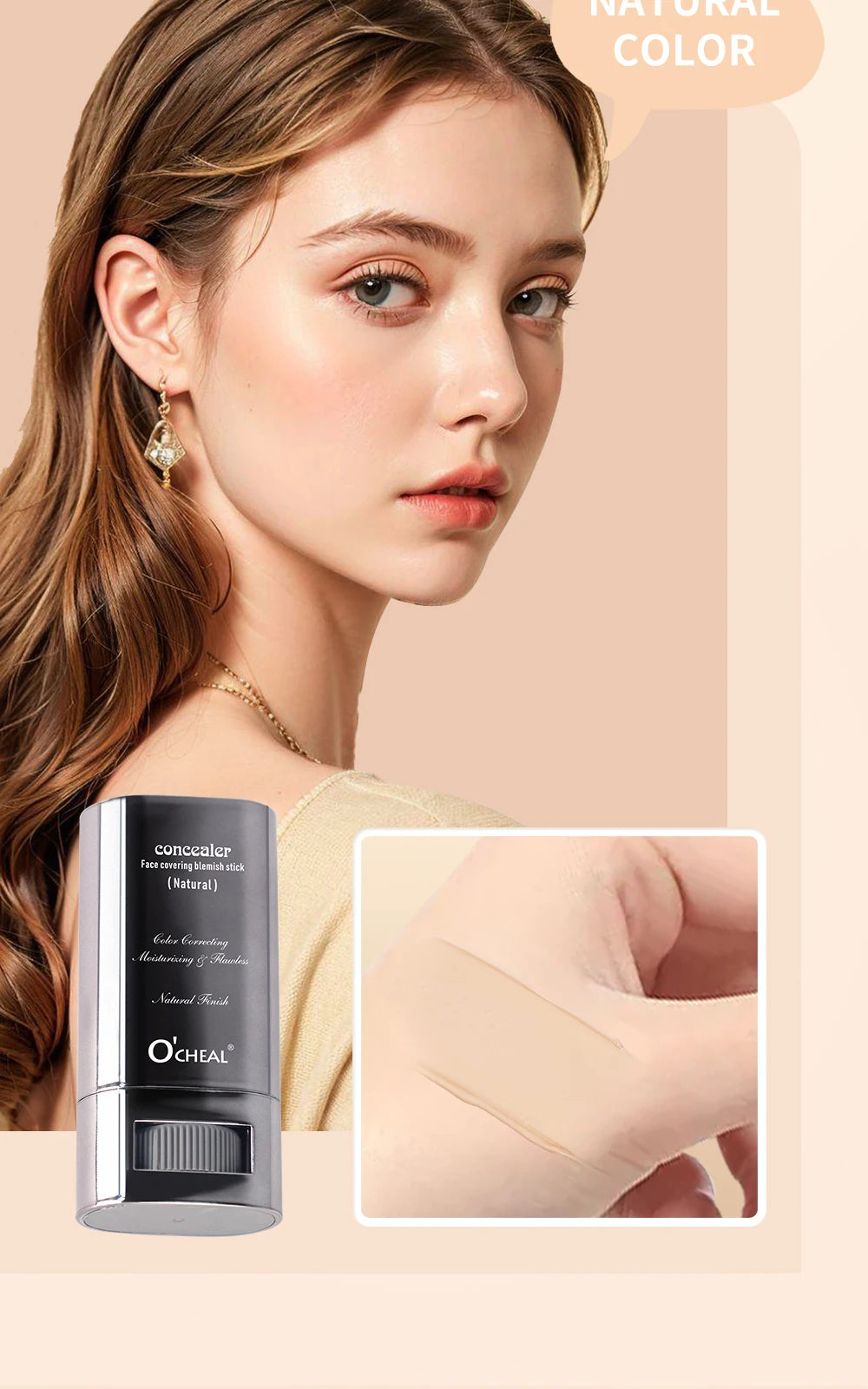 Face Foundation Contour Stick in Ivory shade