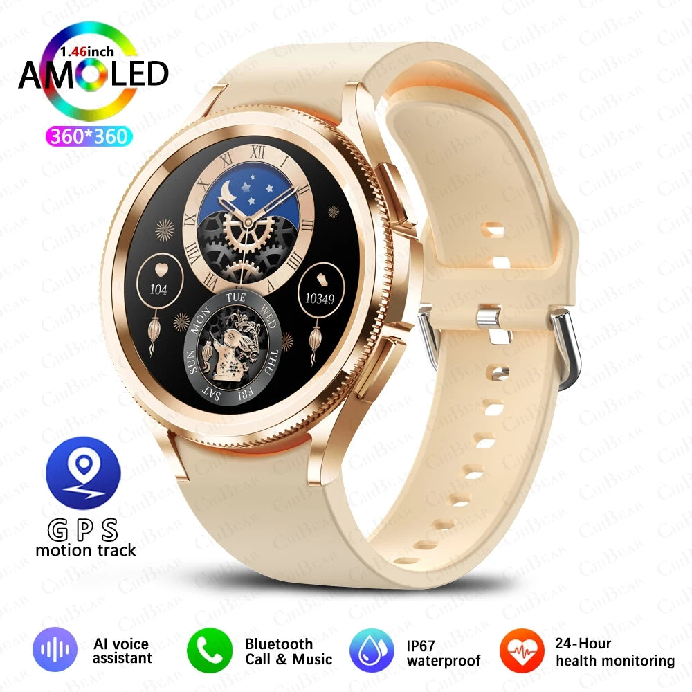 Watch 6 Classic Smartwatch 2025 – Bluetooth Call