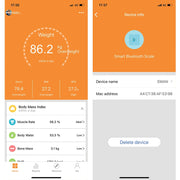 Bluetooth Smart Body Fat Scale 150KG