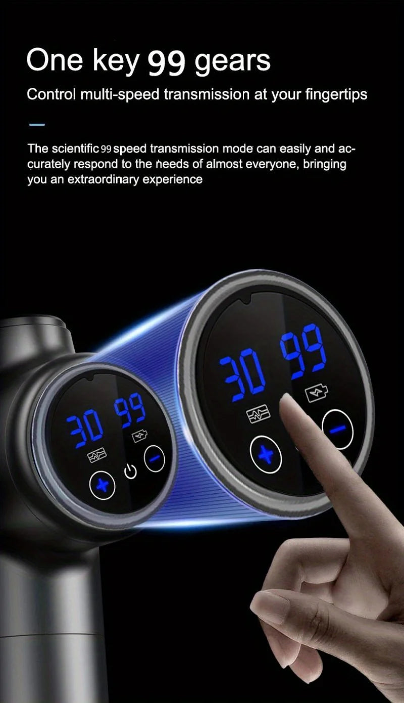 Portable Vibration Fascia Massage Gun