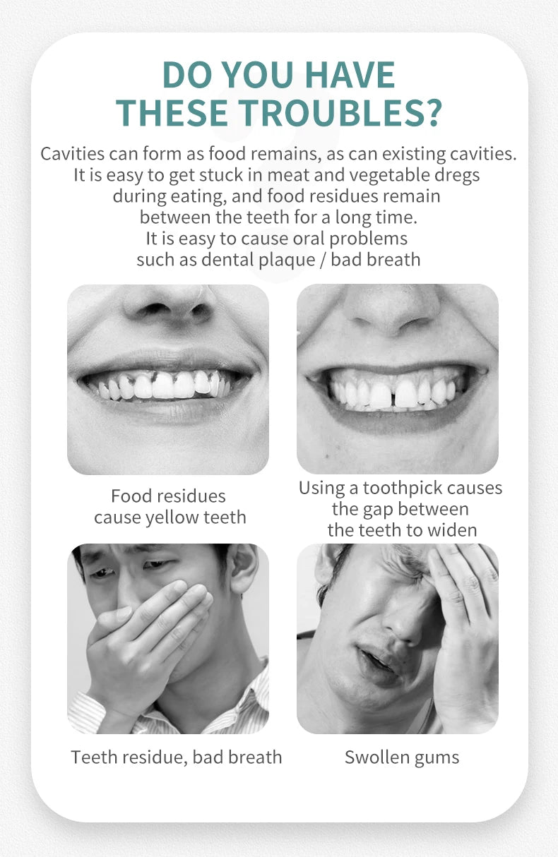 Dental Floss Sticks Oral Care Set