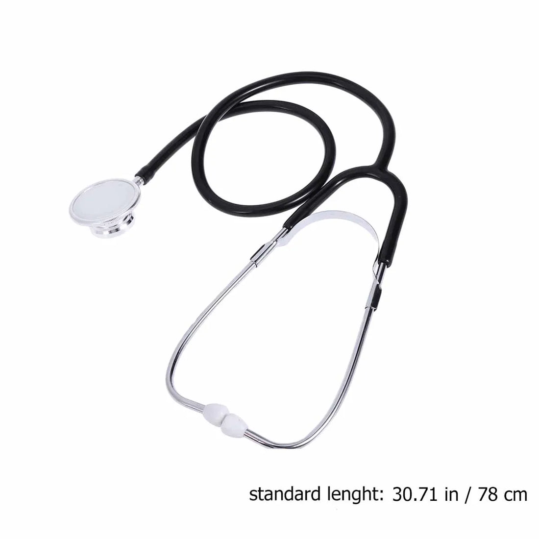 Dual Head Medical Stethoscope Black