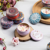 Soy scented candle suitable for relaxation and home fragrance