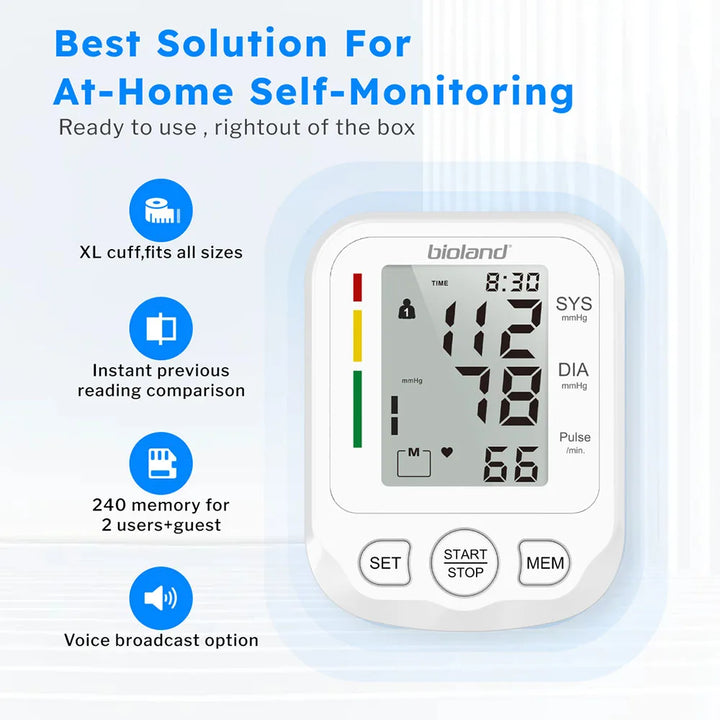 Bioland 2005 Automatic Digital BP Monitor