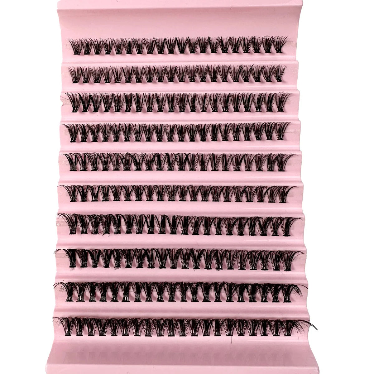 Soft faux mink lash clusters for wispy 3D eyelash looks