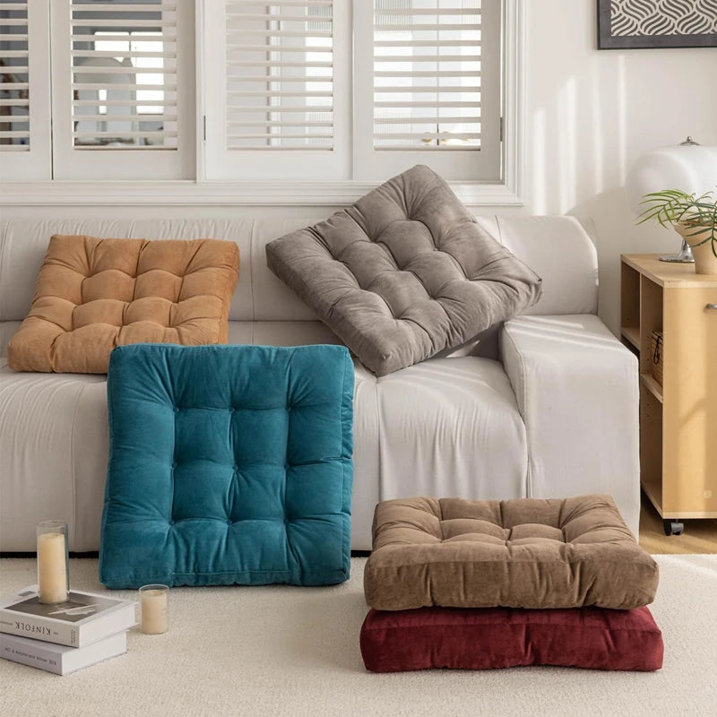 Square Floor Seating Cushion Pillow