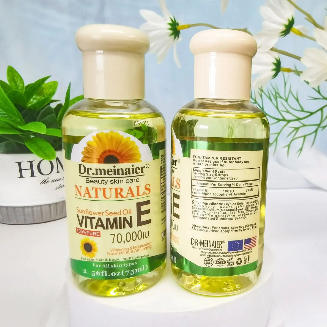 Vitamin E Face Essence Oil Whitening Anti-Aging 75ml