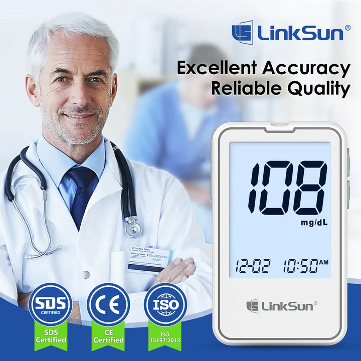 LinkSun G-425 Blood Glucose Meter Kit