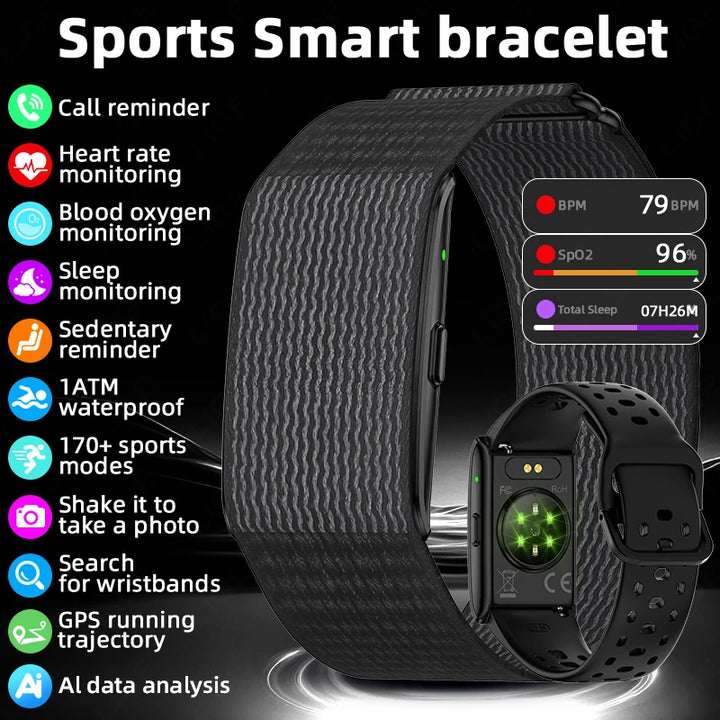 AI GPS Health Fitness Smartwatch