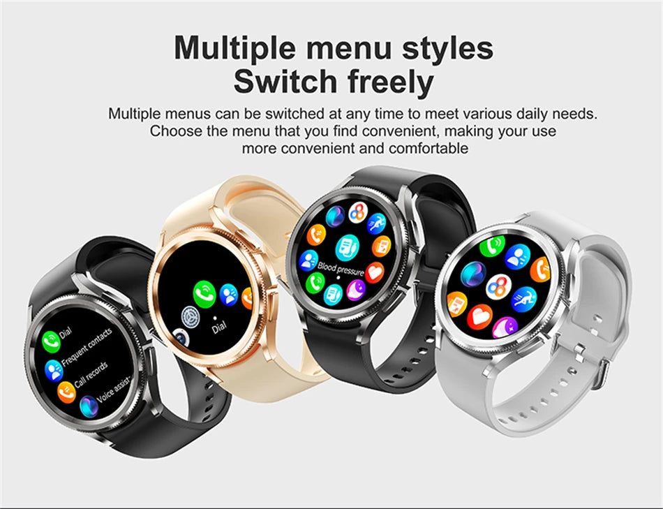 Watch 6 Classic Smartwatch 2025 – Bluetooth Call