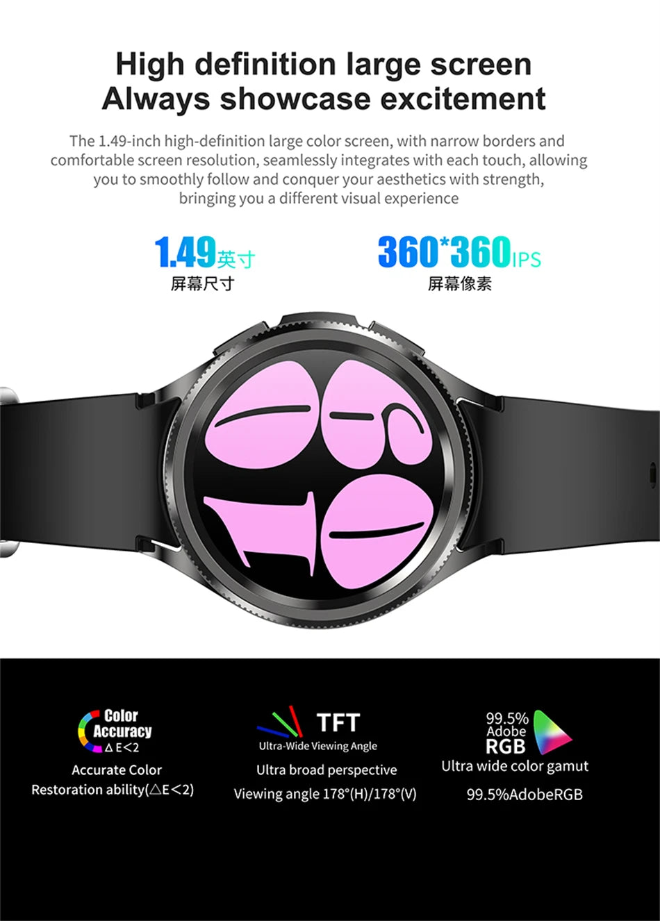 Watch 6 Classic Smartwatch 2025 – Bluetooth Call