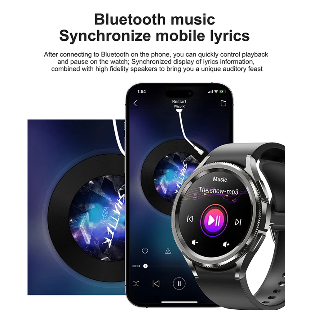 Watch 6 Classic Smartwatch 2025 – Bluetooth Call