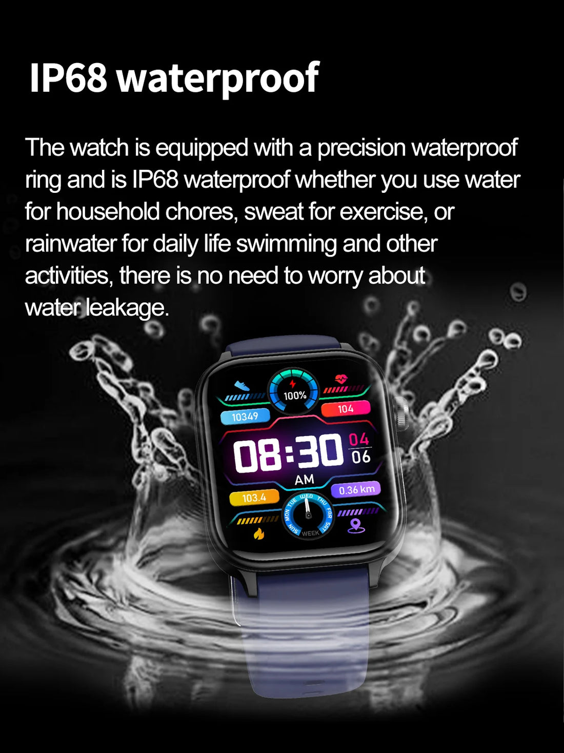 2025 ECG+PPG AI Smartwatch – Health Diagnose, Heart Rate & BP Tracker