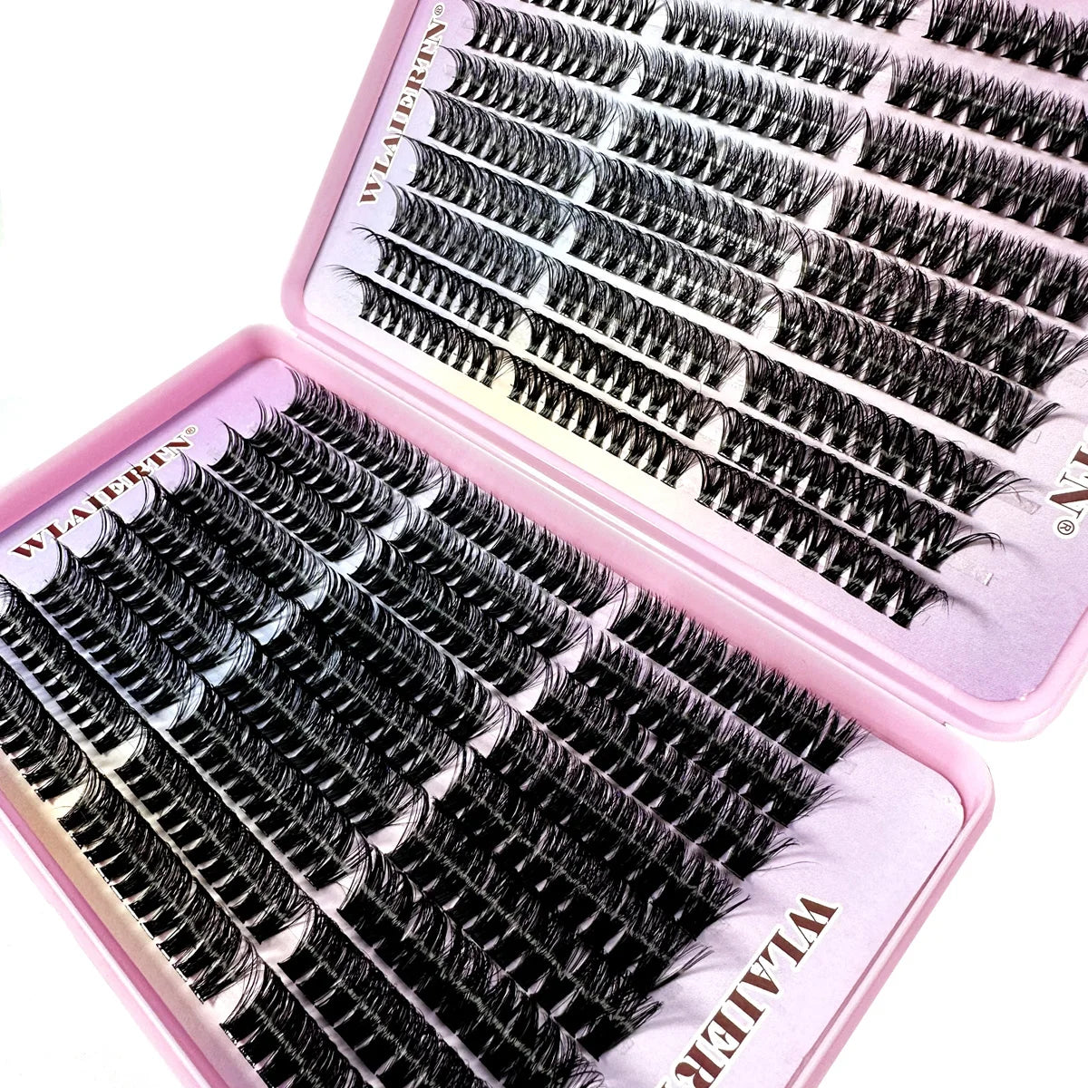 Faux mink lash clusters in 9-16mm lengths for DIY lashes