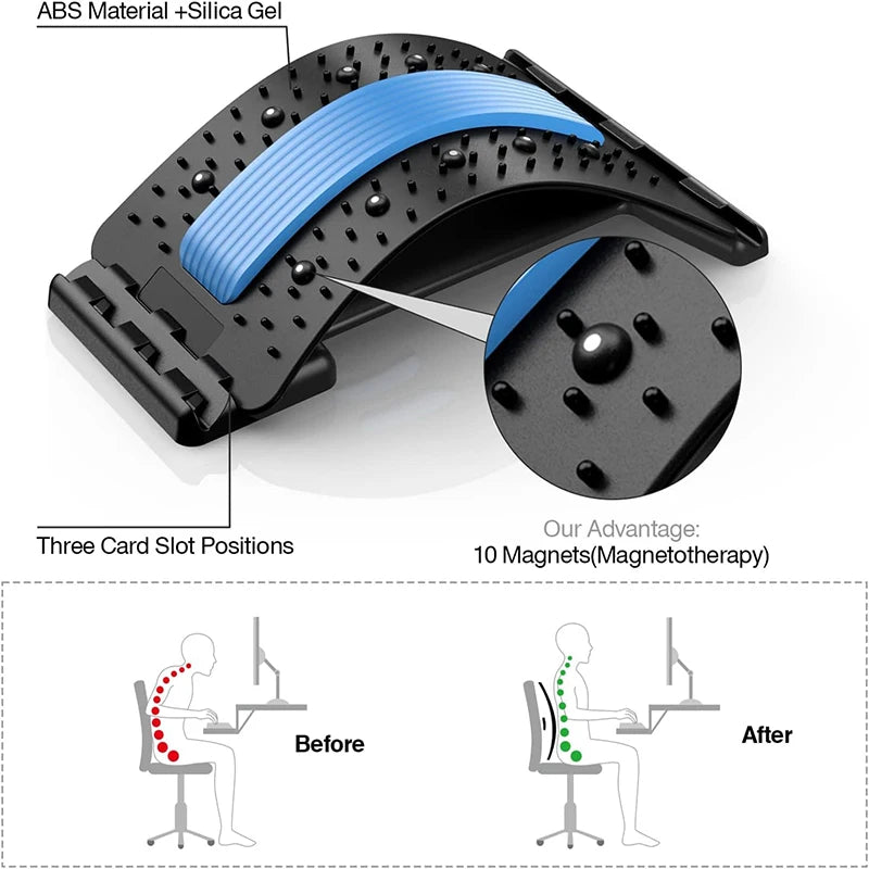Magnetic Therapy Back Stretcher Support