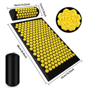 Acupressure Yoga Mat & Massage Pillow
