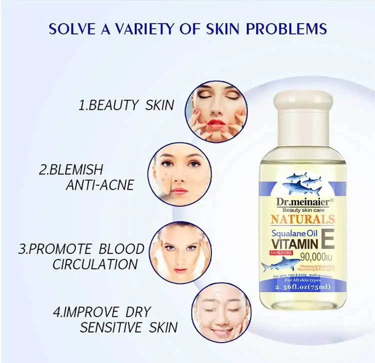 Vitamin E Face Essence Oil Whitening Anti-Aging 75ml