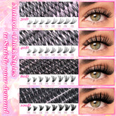 DIY lash extension kit with 720pcs wispy lash clusters