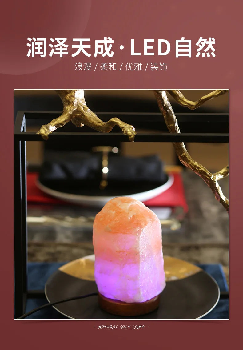 LED Himalayan Salt Night Lamp USB