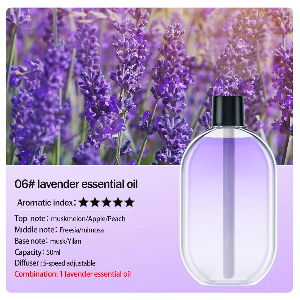 Rechargeable Portable Aroma Diffuser with Timer