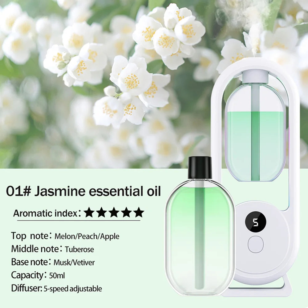 Rechargeable Portable Aroma Diffuser with Timer