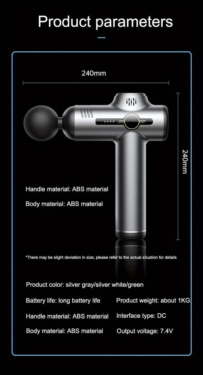 Portable Vibration Fascia Massage Gun