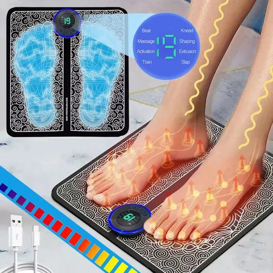 Electric Foot Massager Pad Trainer