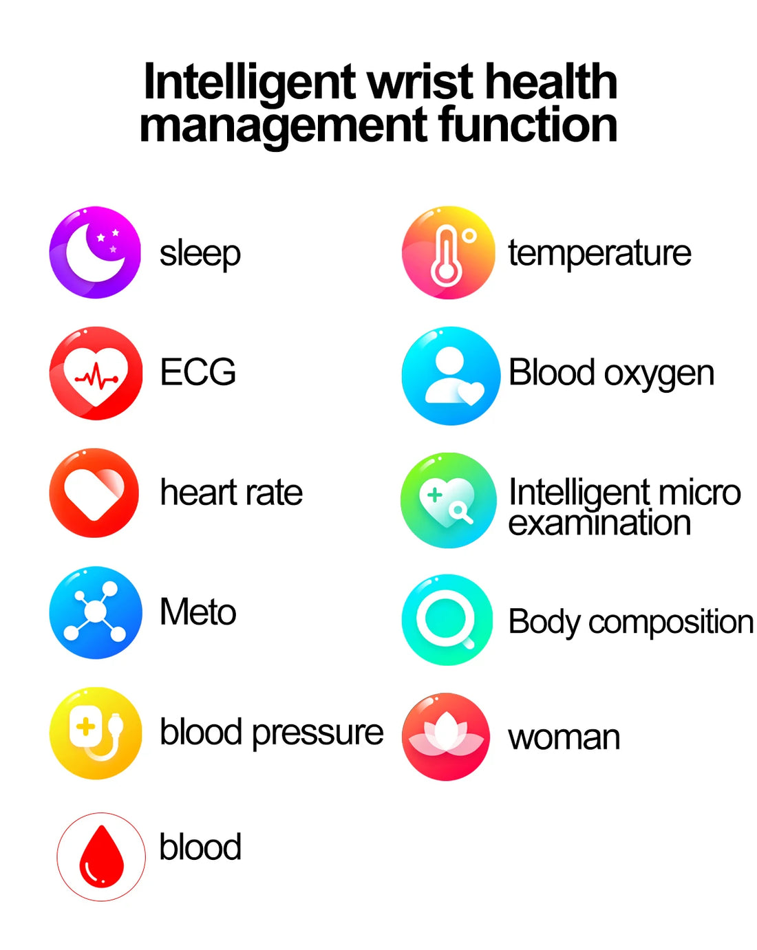 2025 ECG+PPG AI Smartwatch – Health Diagnose, Heart Rate & BP Tracker