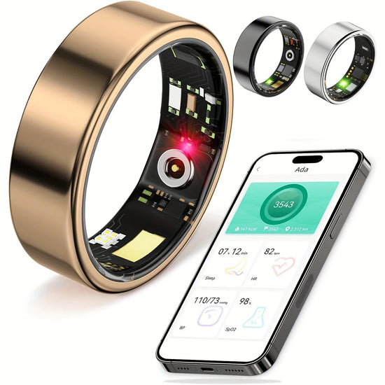 Smart Health and Sleep Tracking Ring