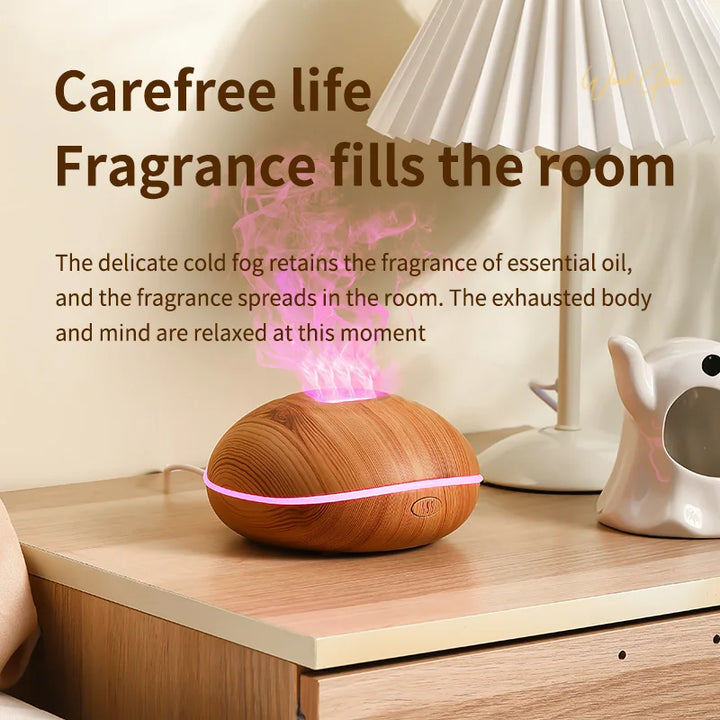 200ml Wood Grain Aroma Diffuser