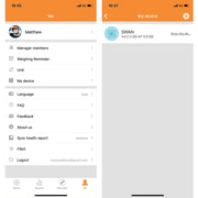Bluetooth Smart Body Fat Scale 150KG