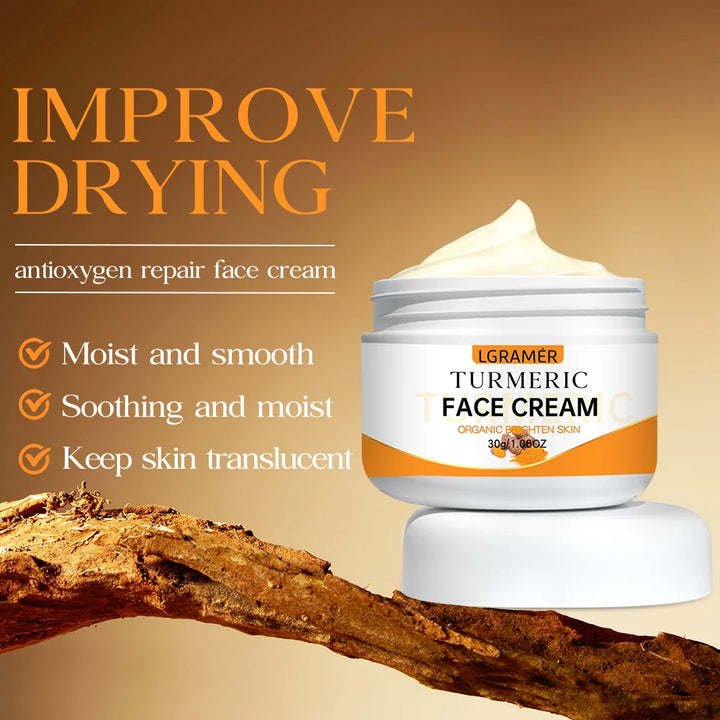 Turmeric Whitening Face Cream Anti-Wrinkle Moisturizer