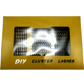 Spiky lash clusters 80D and 100D for mega volume lashes