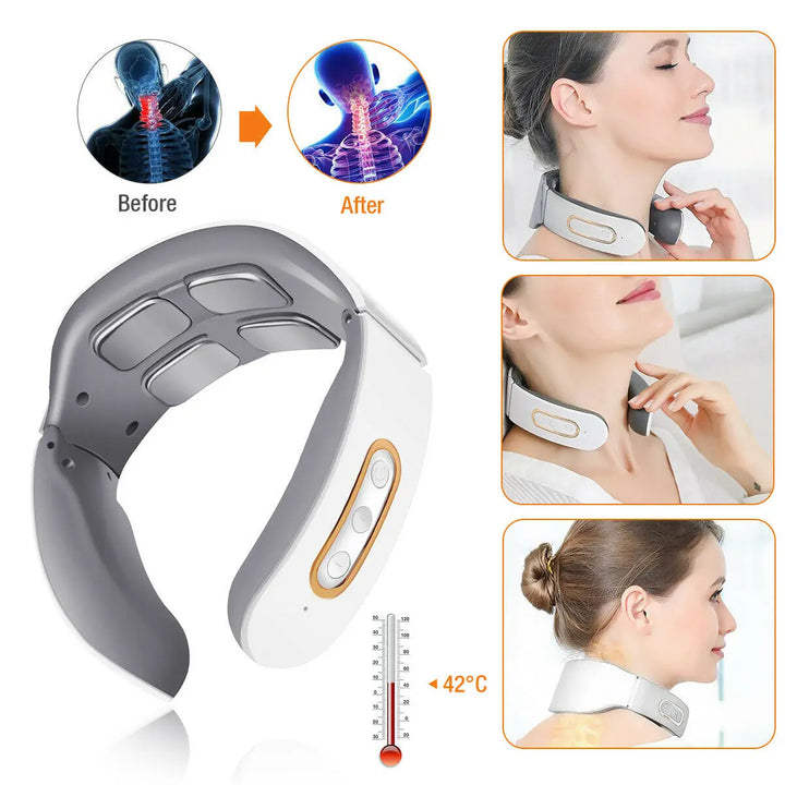 Electric Neck & Shoulder TENS Massager