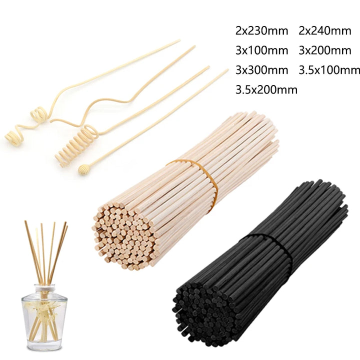 Reed Diffuser Replacement Sticks 2–3.5mm Rattan Refill (5–100pcs)